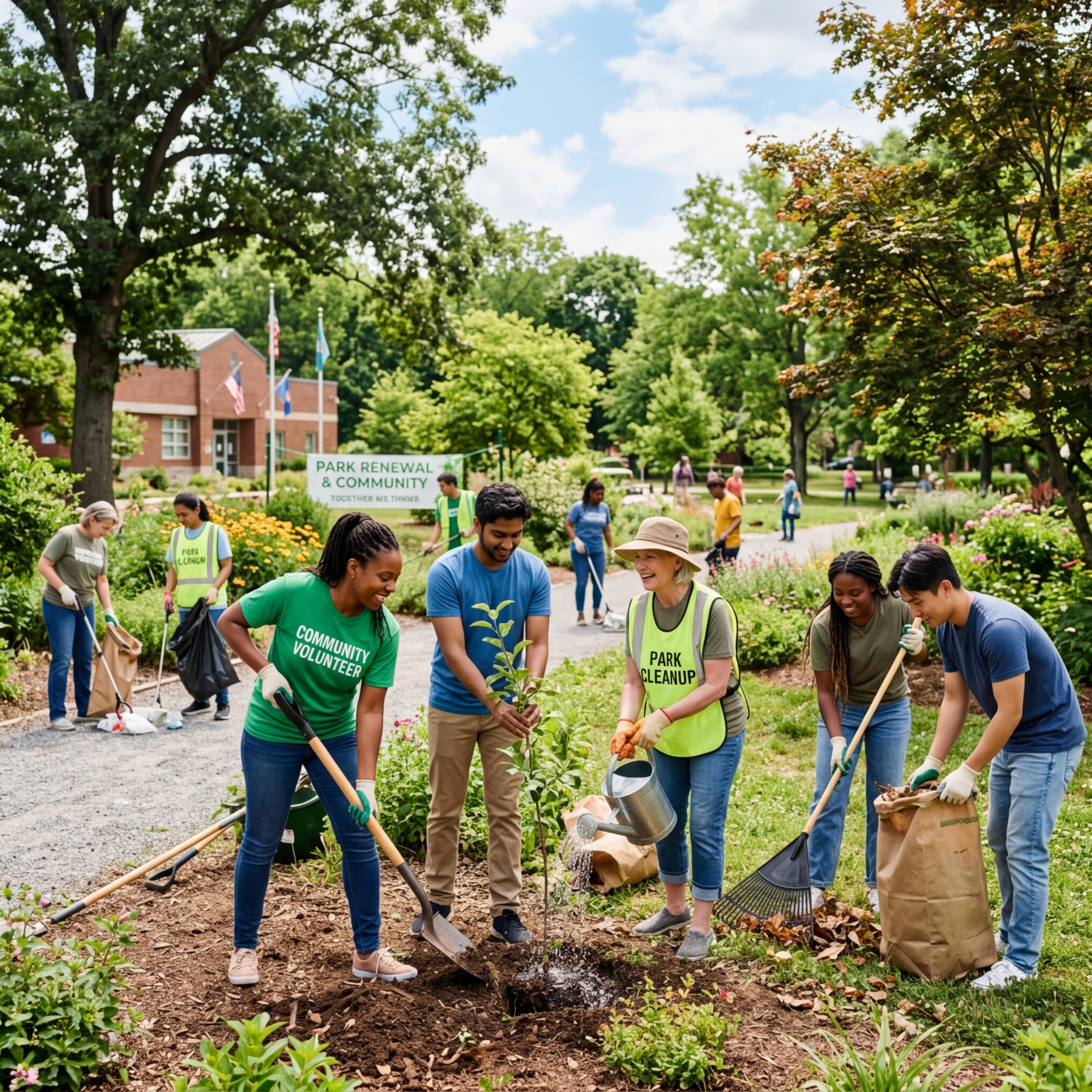 Volunteer Park Cleanup