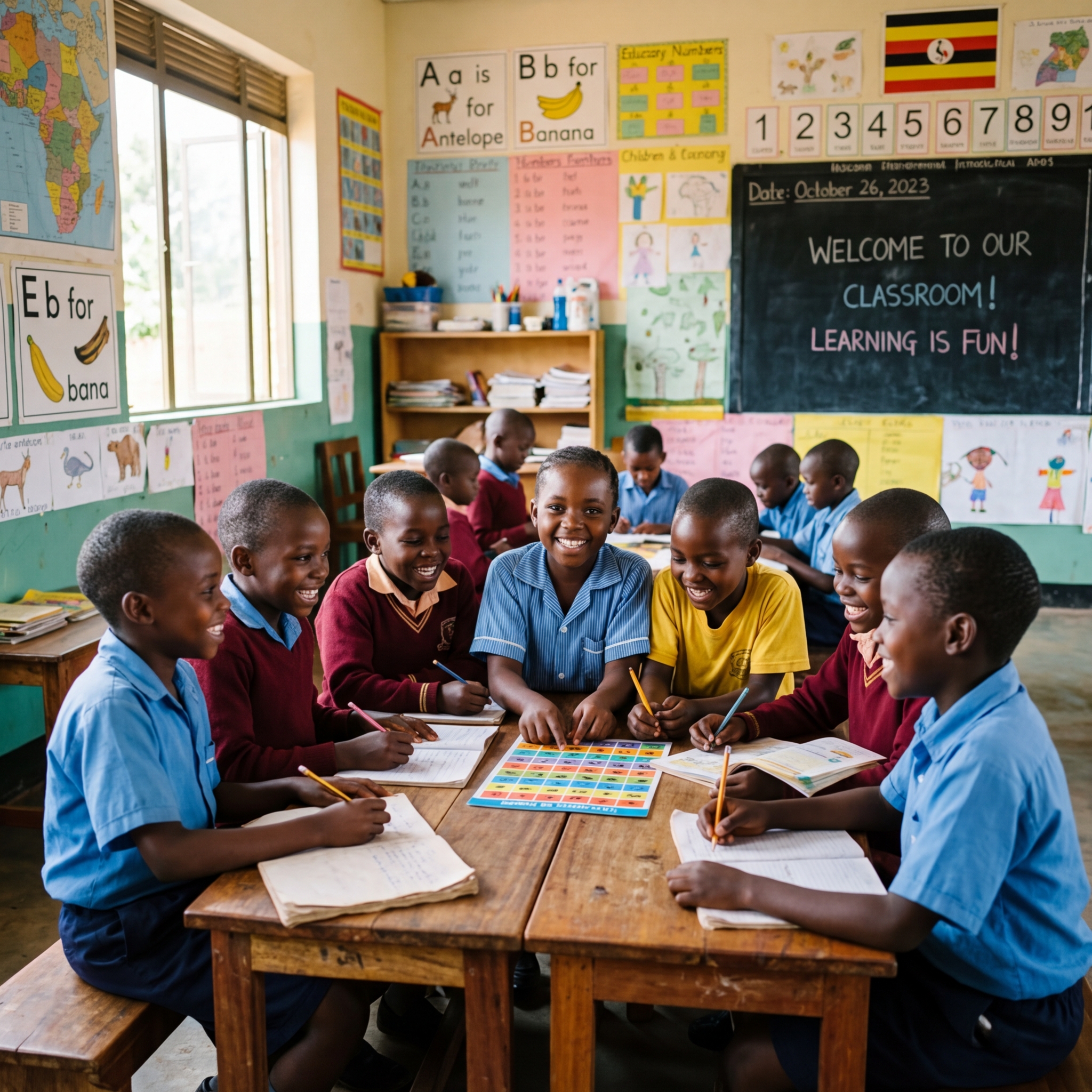 Children in Classroom